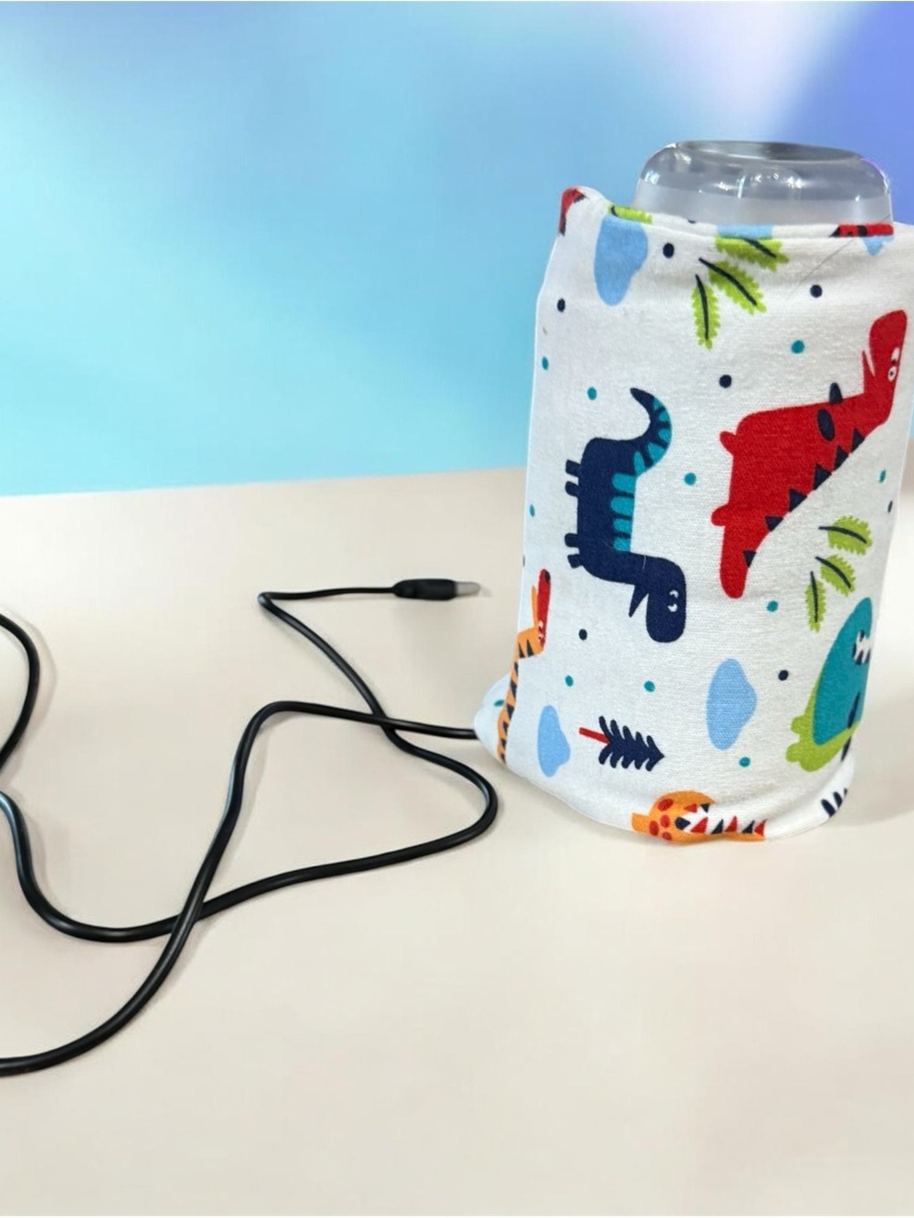 Portable Travel Bottle Warmer Sleeve | Electric Baby Bottle Heater for Car